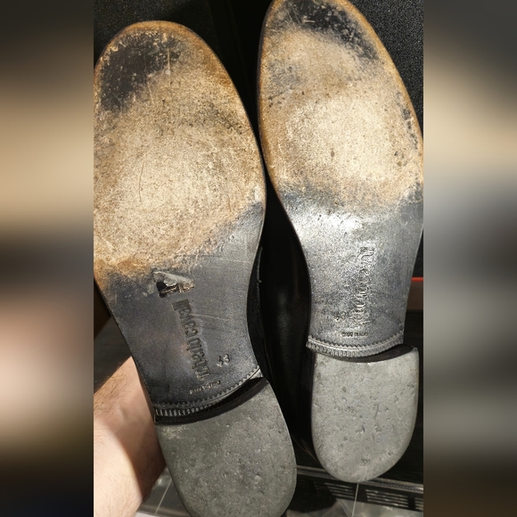 Roberto Cavalli Monogram black loafers men size 43 EU. - Picture 3 of 7